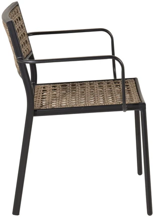 Venture Design Valgomasis kėdė, Paola, 59x56x80 cm, Juoda
