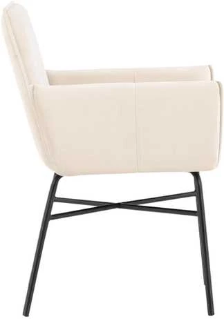 Venture Design Valgomasis kėdė, Petra, 59x56x86 cm, Bėžinės spalva