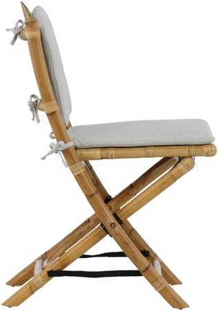 Venture Design Valgomasis kėdė, pintinė, sulankstoma, 63x54x92.5 cm, natūrali