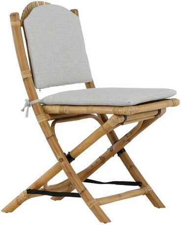 Venture Design Valgomasis kėdė, pintinė, sulankstoma, 63x54x92.5 cm, natūrali