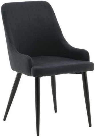 Venture Design Valgomasis kėdė, Plaza, 58x49x86 cm, Juoda