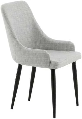Venture Design Valgomasis kėdė, Plaza, 58x49x86 cm, Pilka