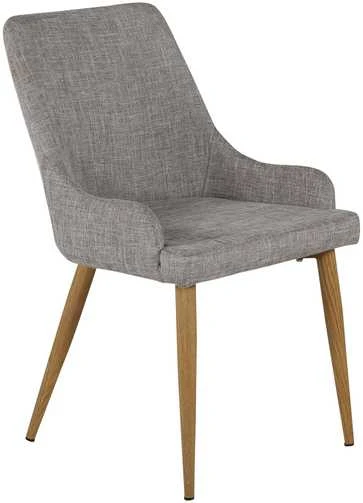 Venture Design Valgomasis kėdė, Plaza Matstol 2 vnt., 85x50 cm, Pilka