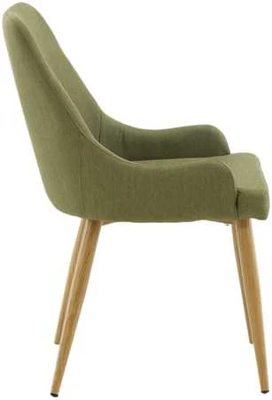 Venture Design Valgomasis kėdė, Plaza Matstol 2 vnt., 85x50 cm, Žalia