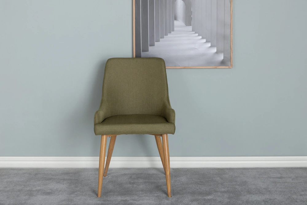 Venture Design Valgomasis kėdė, Plaza Matstol 2 vnt., 85x50 cm, Žalia