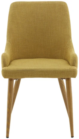 Venture Design Valgomasis kėdė, Plaza Matstol 2 vnt., 85x50 cm, Garstyčių spalvos