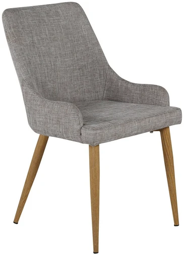 Venture Design Valgomasis kėdė, Plaza Matstol 2 vnt., 85x50 cm, Pilka