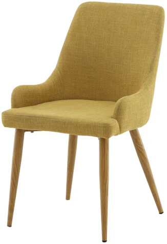 Venture Design Valgomasis kėdė, Plaza Matstol 2 vnt., 85x50 cm, Garstyčių spalvos