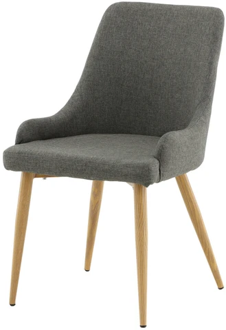 Venture Design Valgomasis kėdė, Plaza Matstol, 60.5x50x85 cm, Tamsiai pilka