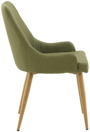 Venture Design Valgomasis kėdė, Plaza Matstol 2 vnt., 85x50 cm, Žalia