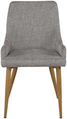 Venture Design Valgomasis kėdė, Plaza Matstol 2 vnt., 85x50 cm, Pilka