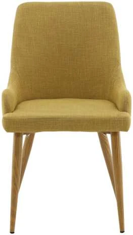 Venture Design Valgomasis kėdė, Plaza Matstol 2 vnt., 85x50 cm, Garstyčių spalvos