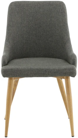 Venture Design Valgomasis kėdė, Plaza Matstol, 60.5x50x85 cm, Tamsiai pilka