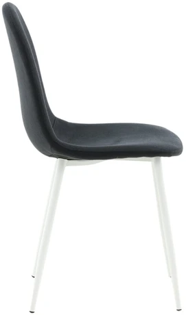 Venture Design Valgomasis kėdė, Polar 2 vnt., 53x88x46 cm, Juoda
