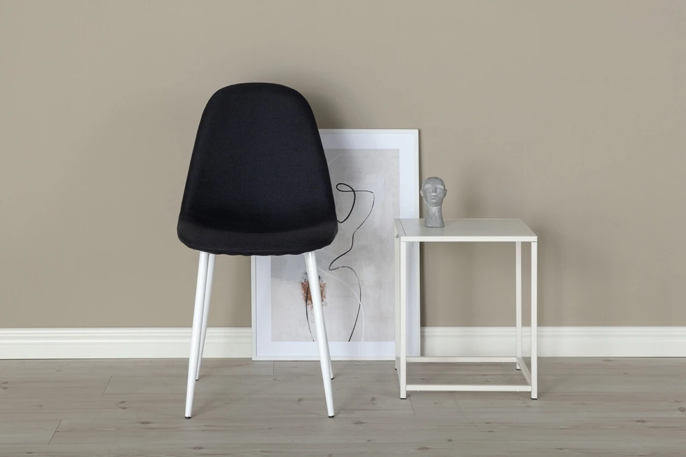 Venture Design Valgomasis kėdė, Polar 2 vnt., 53x88x46 cm, Juoda