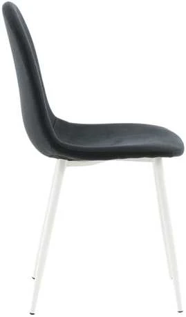 Venture Design Valgomasis kėdė, Polar 2 vnt., 53x88x46 cm, Juoda