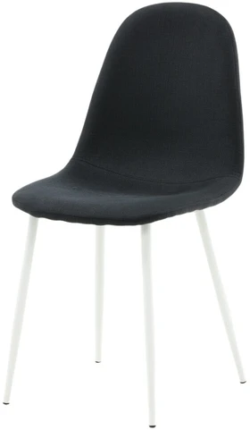 Venture Design Valgomasis kėdė, Polar 2 vnt., 53x88x46 cm, Juoda