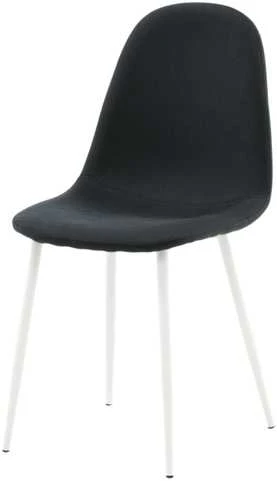 Venture Design Valgomasis kėdė, Polar 2 vnt., 53x88x46 cm, Juoda