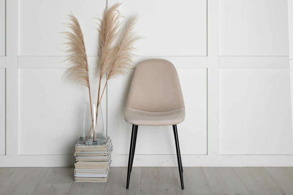 Venture Design Valgomasis kėdė, Polar, 2 vnt., 53x88x46 cm, kreminė spalva