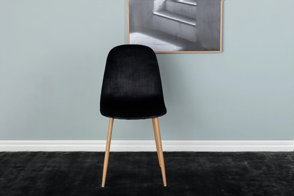 Venture Design Valgomasis kėdė, Polar, 53x88x46 cm, Juoda
