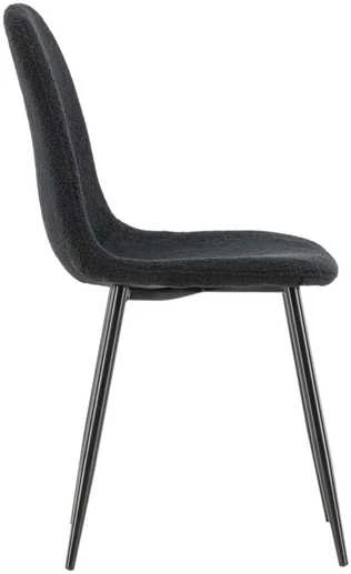 Venture Design Valgomasis kėdė, Polar, 53x88x46 cm, Juoda