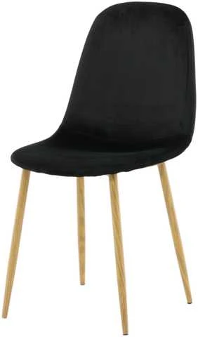 Venture Design Valgomasis kėdė, Polar, 53x88x46 cm, Juoda