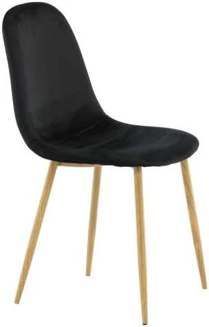 Venture Design Valgomasis kėdė, Polar, 53x88x46 cm, Juoda
