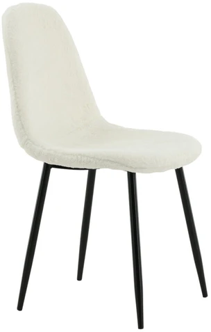 Venture Design Valgomasis kėdė, Polar Fluff, 53x88x46 cm, Balta