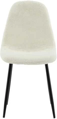 Venture Design Valgomasis kėdė, Polar Fluff, 53x88x46 cm, Balta