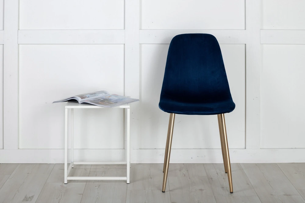 Venture Design Valgomasis kėdė, Polar Matstol 2 vnt., 53x88x46 cm, Mėlyna