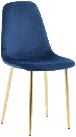 Venture Design Valgomasis kėdė, Polar Matstol 2 vnt., 53x88x46 cm, Mėlyna