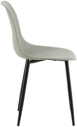 Venture Design Valgomasis kėdė, poliesteris, 58x45.5x81 cm, pilka
