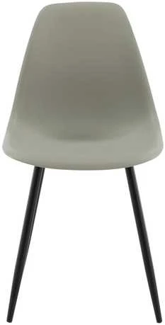 Venture Design Valgomasis kėdė, poliesteris, 58x45.5x81 cm, pilka