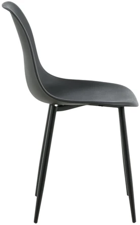 Venture Design Valgomasis kėdė, poliesteris, 58x45.5x81 cm, juoda