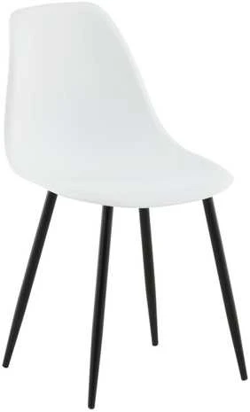 Venture Design Valgomasis kėdė, poliesteris, 58x45.5x81 cm, balta