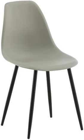 Venture Design Valgomasis kėdė, poliesteris, 58x45.5x81 cm, pilka