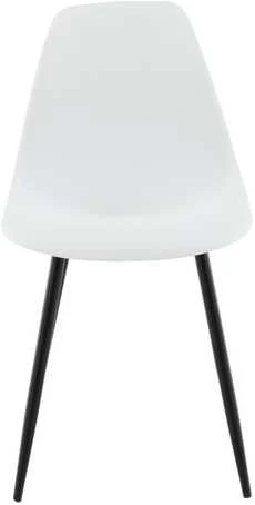 Venture Design Valgomasis kėdė, poliesteris, 58x45.5x81 cm, balta