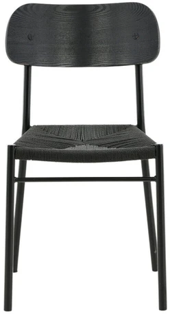 Venture Design Valgomasis kėdė, Polly, 52x45x81 cm, Juoda