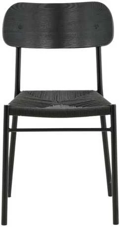 Venture Design Valgomasis kėdė, Polly, 52x45x81 cm, Juoda