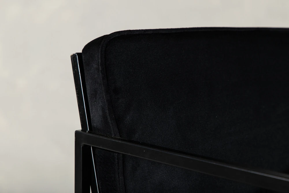 Venture Design Valgomasis kėdė, Richmond, 2 vnt., 55x52x82 cm, Juoda