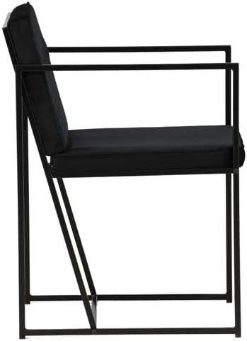 Venture Design Valgomasis kėdė, Richmond, 2 vnt., 55x52x82 cm, Juoda