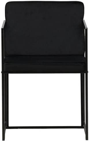 Venture Design Valgomasis kėdė, Richmond, 2 vnt., 55x52x82 cm, Juoda