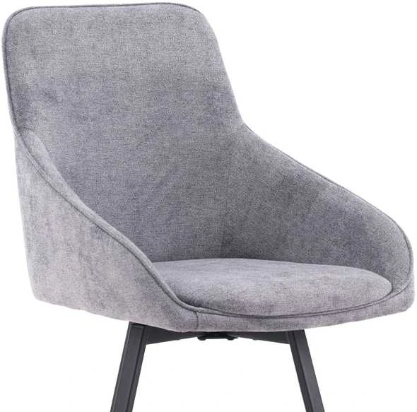 Venture Design Valgomasis kėdė, Rosie 2 vnt., 60x55x88 cm, Pilka