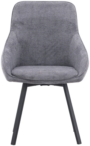 Venture Design Valgomasis kėdė, Rosie 2 vnt., 60x55x88 cm, Pilka