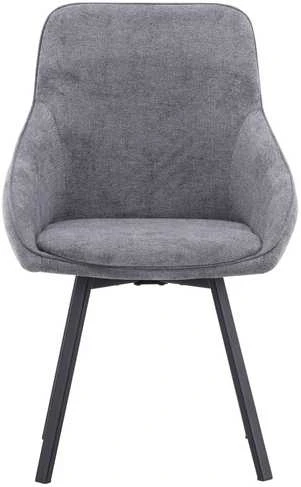 Venture Design Valgomasis kėdė, Rosie 2 vnt., 60x55x88 cm, Pilka