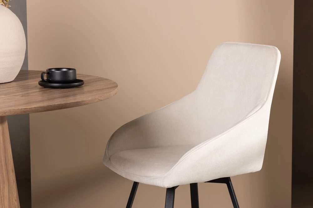Venture Design Valgomasis kėdė, Rosie 2 vnt., 60x55x88 cm, Bėžinės spalva