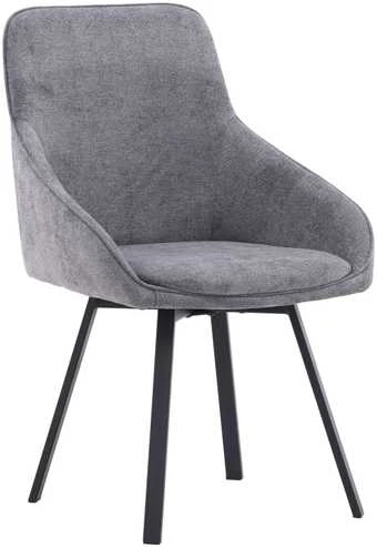 Venture Design Valgomasis kėdė, Rosie 2 vnt., 60x55x88 cm, Pilka
