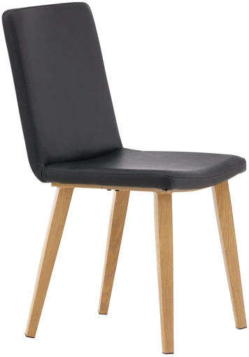 Venture Design Valgomasis kėdė, Šiandien, 56x44x90 cm, Juoda