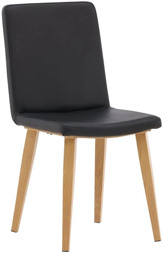 Venture Design Valgomasis kėdė, Šiandien, 56x44x90 cm, Juoda
