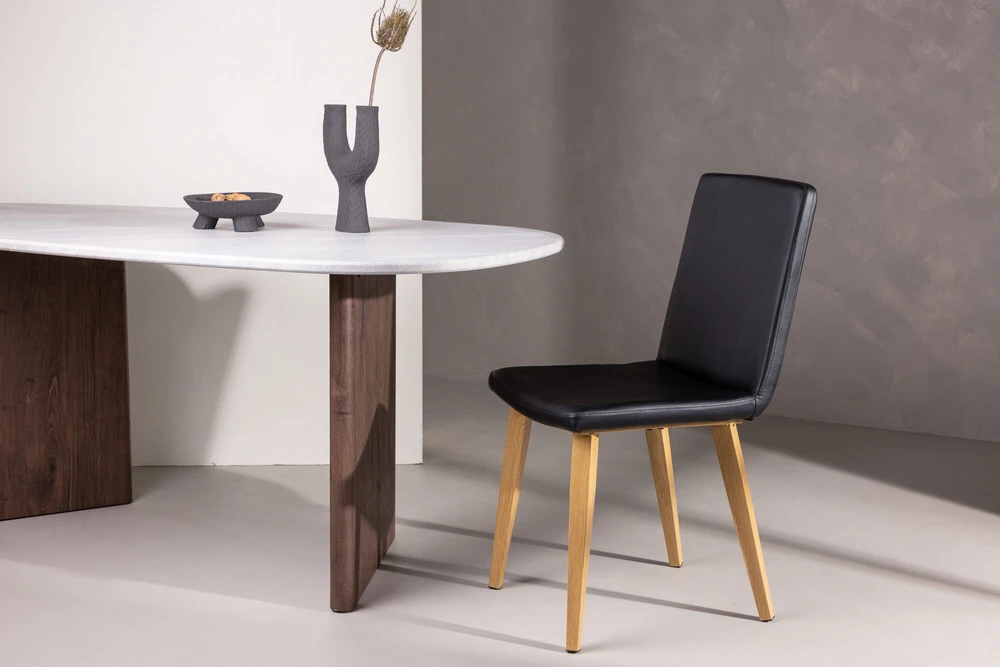 Venture Design Valgomasis kėdė, Šiandien, 56x44x90 cm, Juoda
